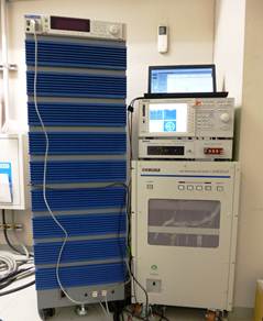 電源高調波・フリッカー測定装置外観